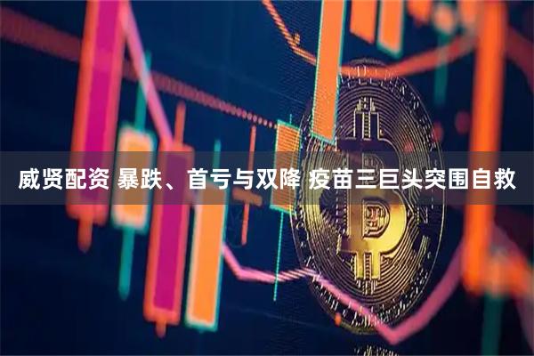 威贤配资 暴跌、首亏与双降 疫苗三巨头突围自救